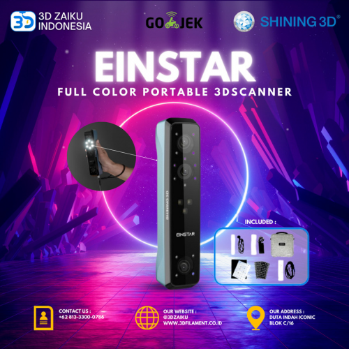 Einstar 3D Scanner High Detail Full Color Portable FREE Software